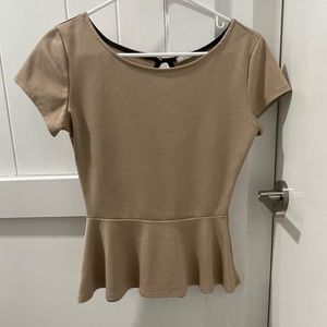 Tobi peplum top. Size small.